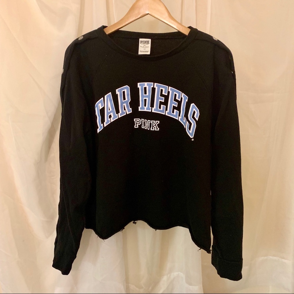 VS Pink UNC Tar Heels Pullover